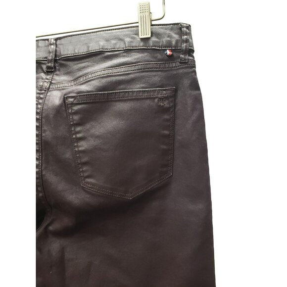 Tommy Hilfiger Greenwich Skinny Jeans, Brown, Waxed Denim, Size 12 Made In India - Picture 10 of 10